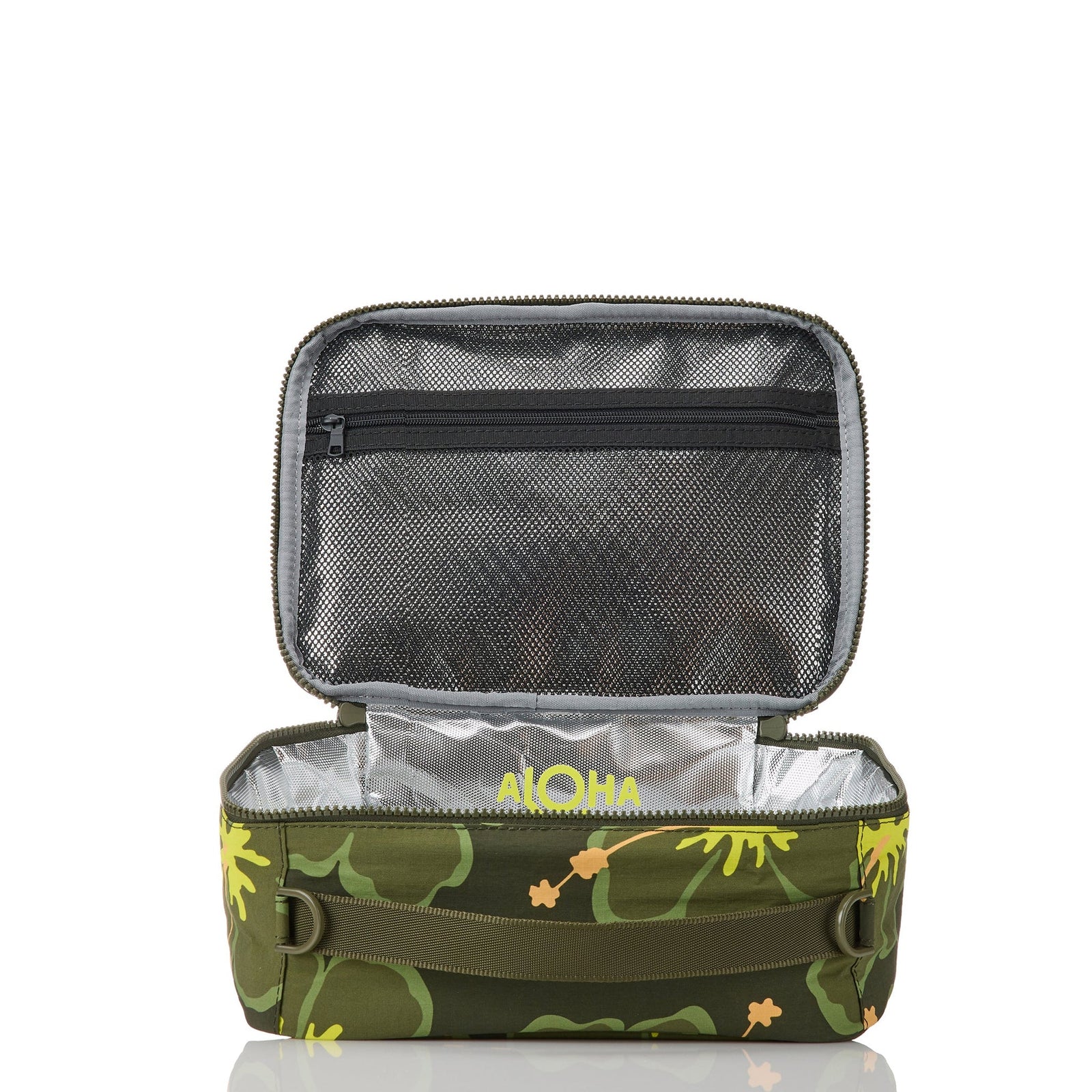 ALOHA Collection Pua Waikiki Keep It Light Lunch Box OLIVE