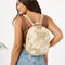 ALOHA Collection Hana Hou Keep It Light Mini Backpack CREME / DUNE
