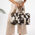 ALOHA Collection Taha'a Keep It Light Weekender Duffle Bag CHOCOLATE