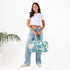 ALOHA Collection Taha'a Keep It Light Weekender Duffle Bag TIDE