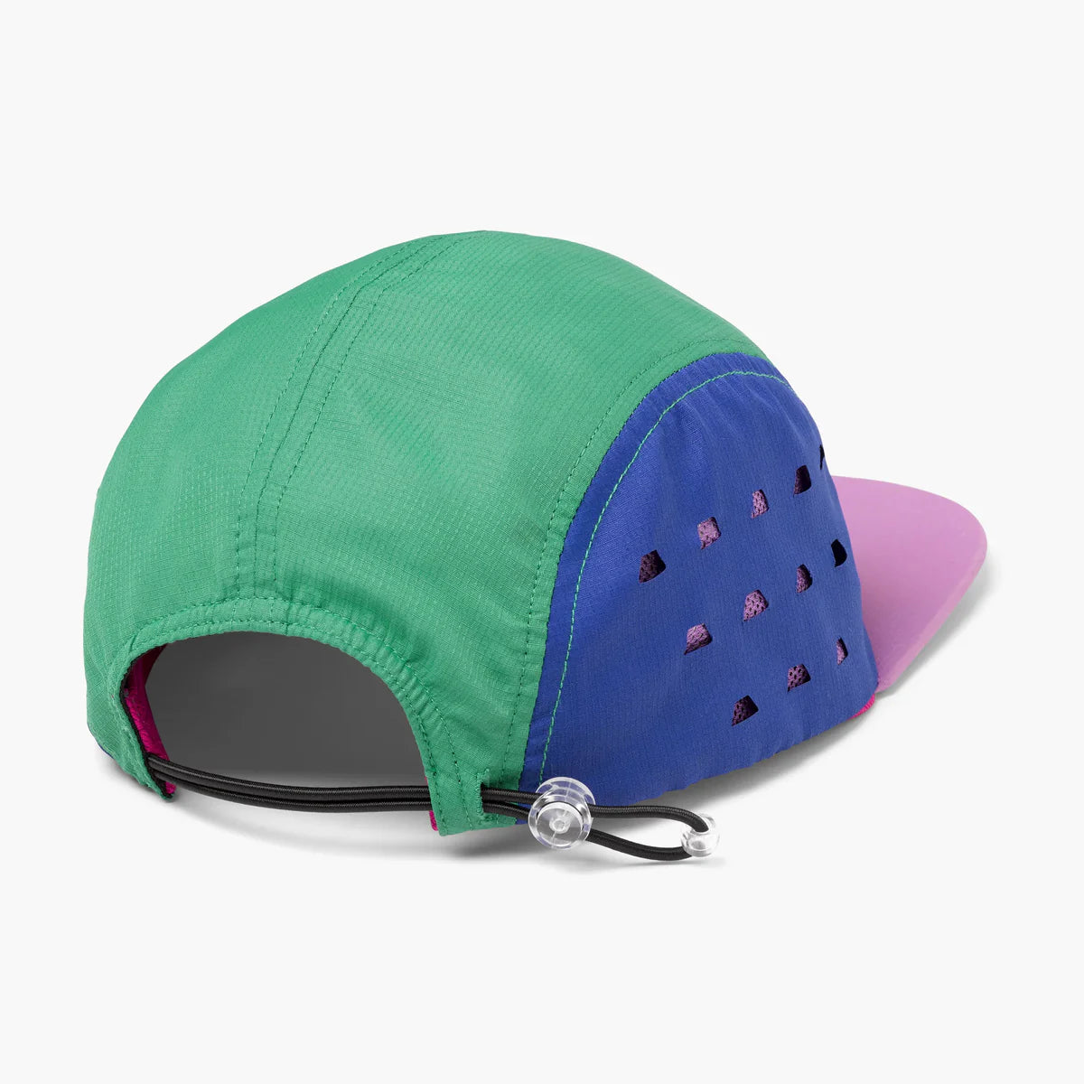 Turtle Fur Ripstop Way Out 5 Panel Hat PURPLE DAWN