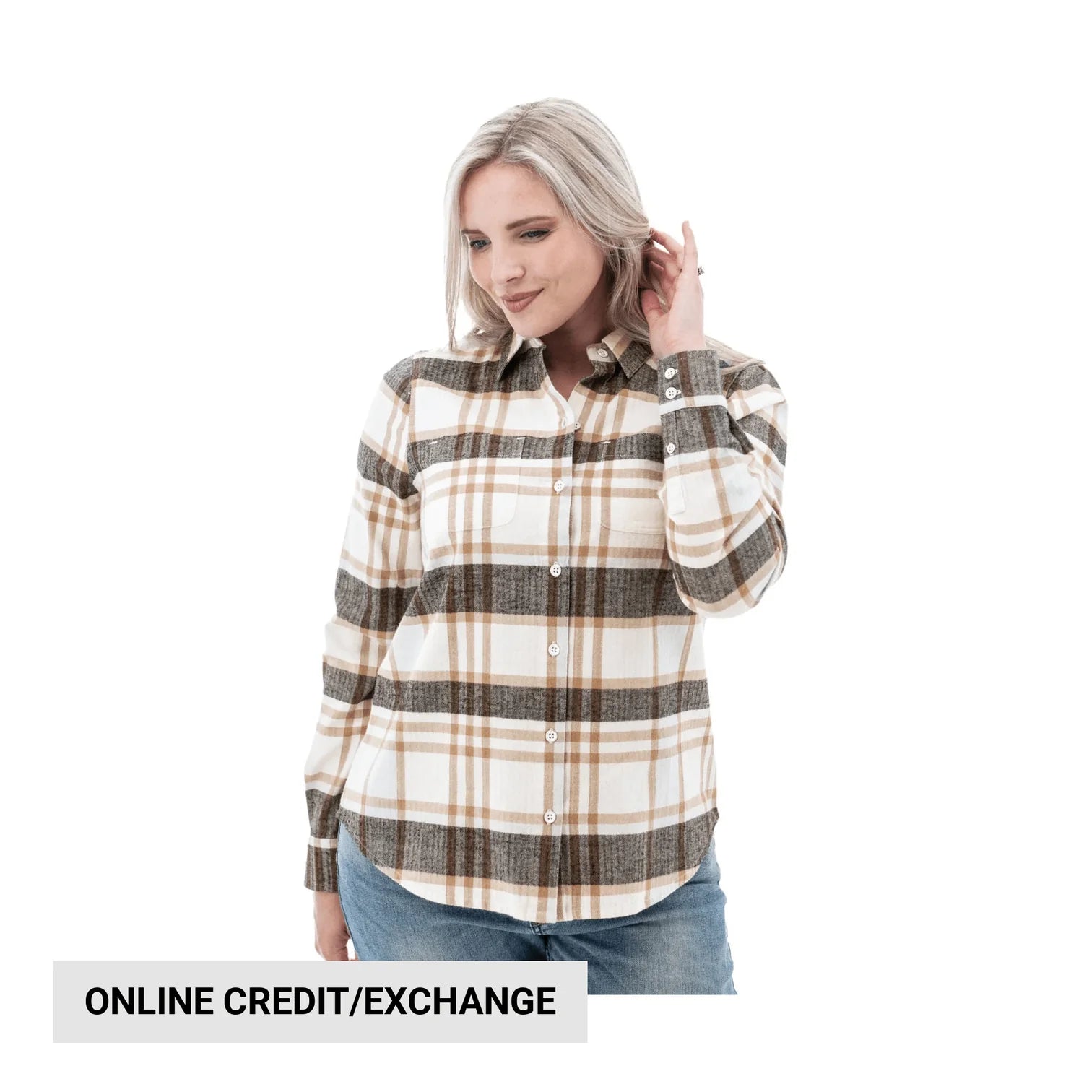 Old Ranch W Salina Shirt WHITE
