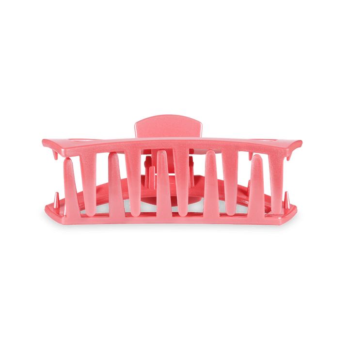 Teleties Medium Open Hair Clip CALMING CORAL