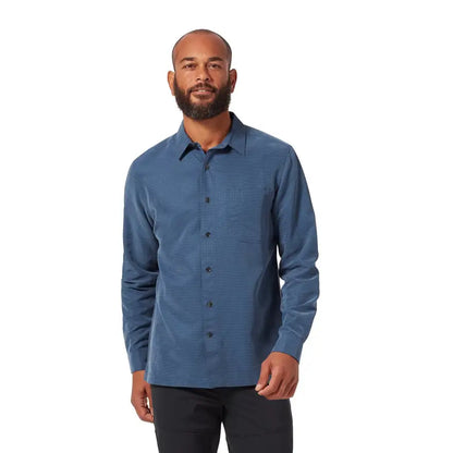 Royal Robbins M LS Desert Pucker Dry COLLINS BLUE