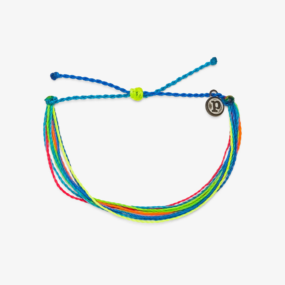 Pura Vida Original Bracelet NEON SHORELINE