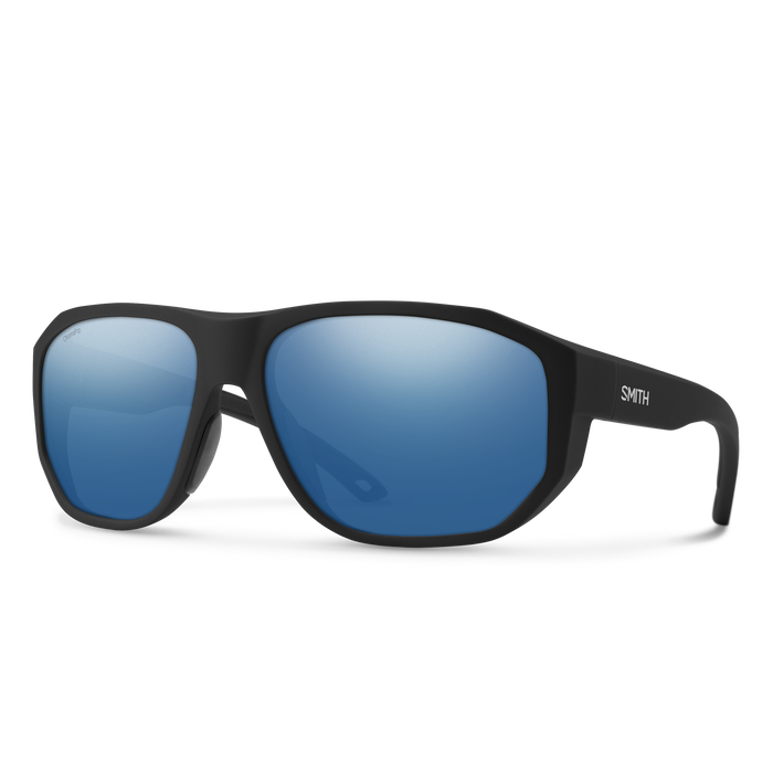 Smith Outrigger ChromaPop Blue Mirror Cat 3 BLACK