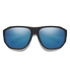 Smith Outrigger ChromaPop Blue Mirror Cat 3 MATTE BLACK