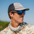 Smith Outrigger ChromaPop Blue Mirror Cat 3 MATTE BLACK