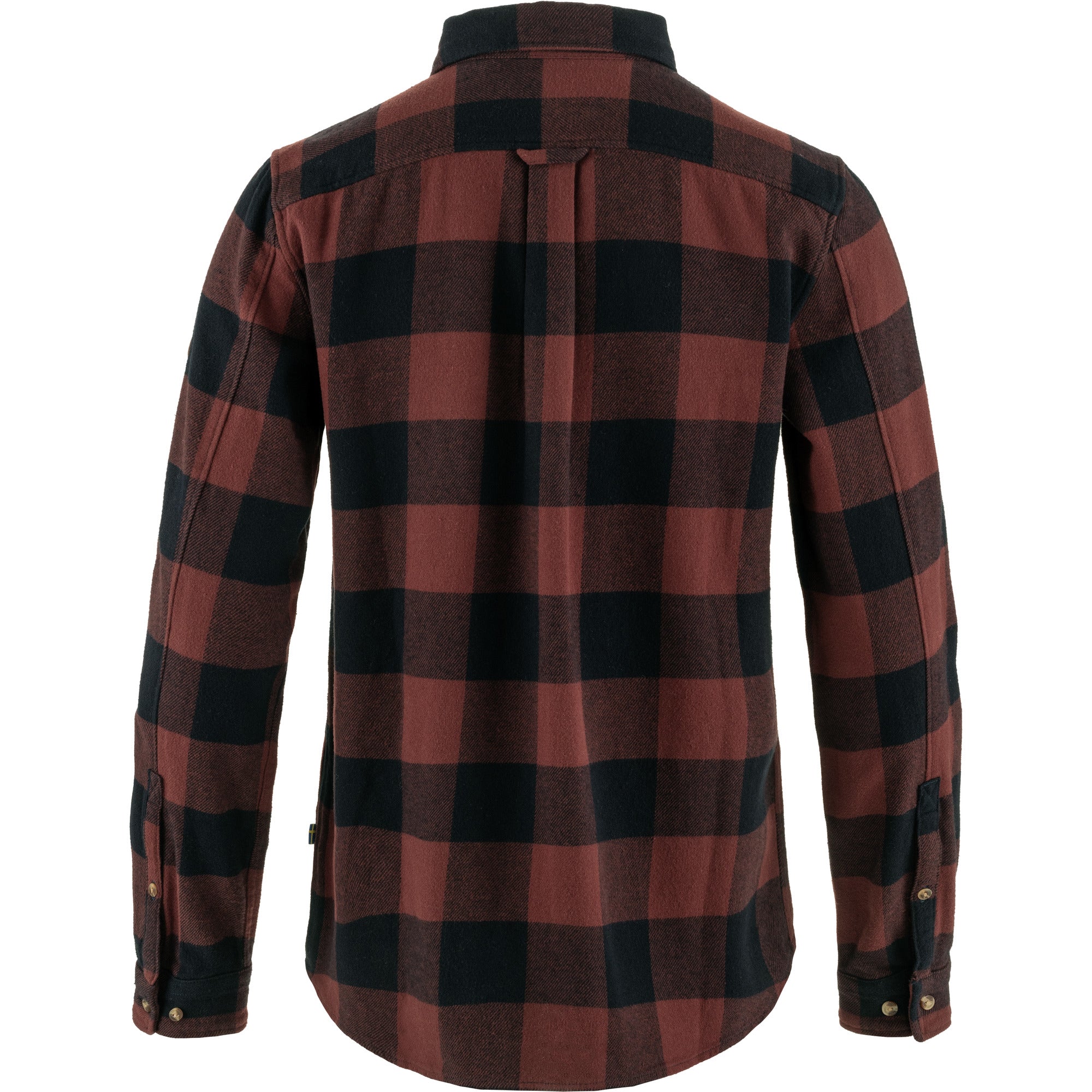 Fjallraven W LS Ovik Heavy Flannel Shirt NAVY MAROON