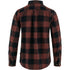Fjallraven W LS Ovik Heavy Flannel Shirt NAVY MAROON
