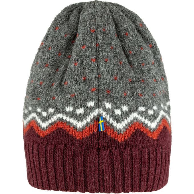 Fjallraven Ovik Knit Hat DARK GARNET