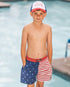 Feather 4 Arrow Baby Palm Stripe Volley TWILIGHT