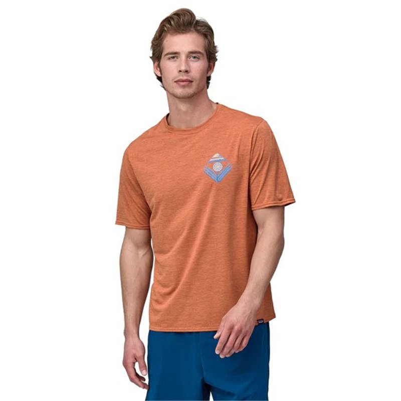 Patagonia M SS Cap Cool Daily Shirt SIENNA CLAY