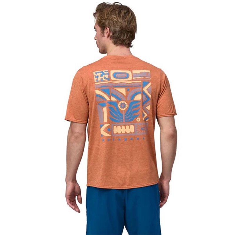 Patagonia M SS Cap Cool Daily Shirt SIENNA CLAY