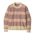Patagonia W Wool Crewneck Sweater STARLIGHT: DARK NATURAL
