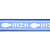 Preston Dog Collar Batik Fish BLUE / WHITE