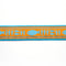 Preston Dog Collar Batik Fish ORANGE / TEAL