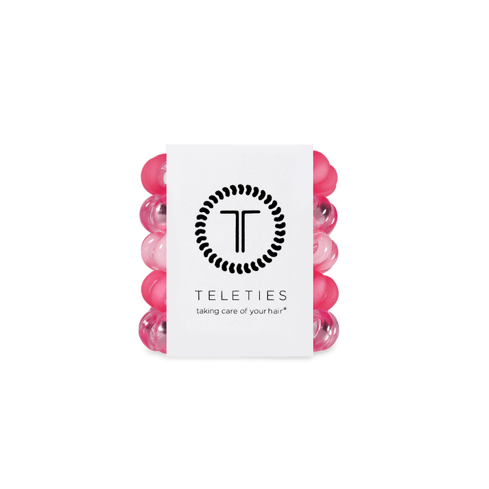 Teleties Tiny Lot de 5, ROSE POUDRE