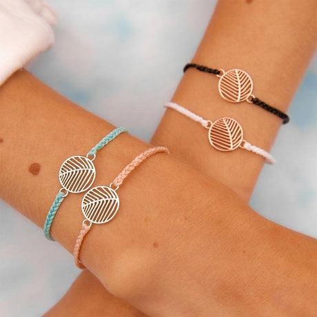 Pura Vida Silver Havana Bracelet BLUSH