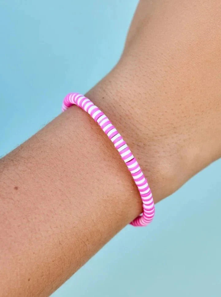 Pura Vida Seascape Vinyl Disc Bracelet RIO