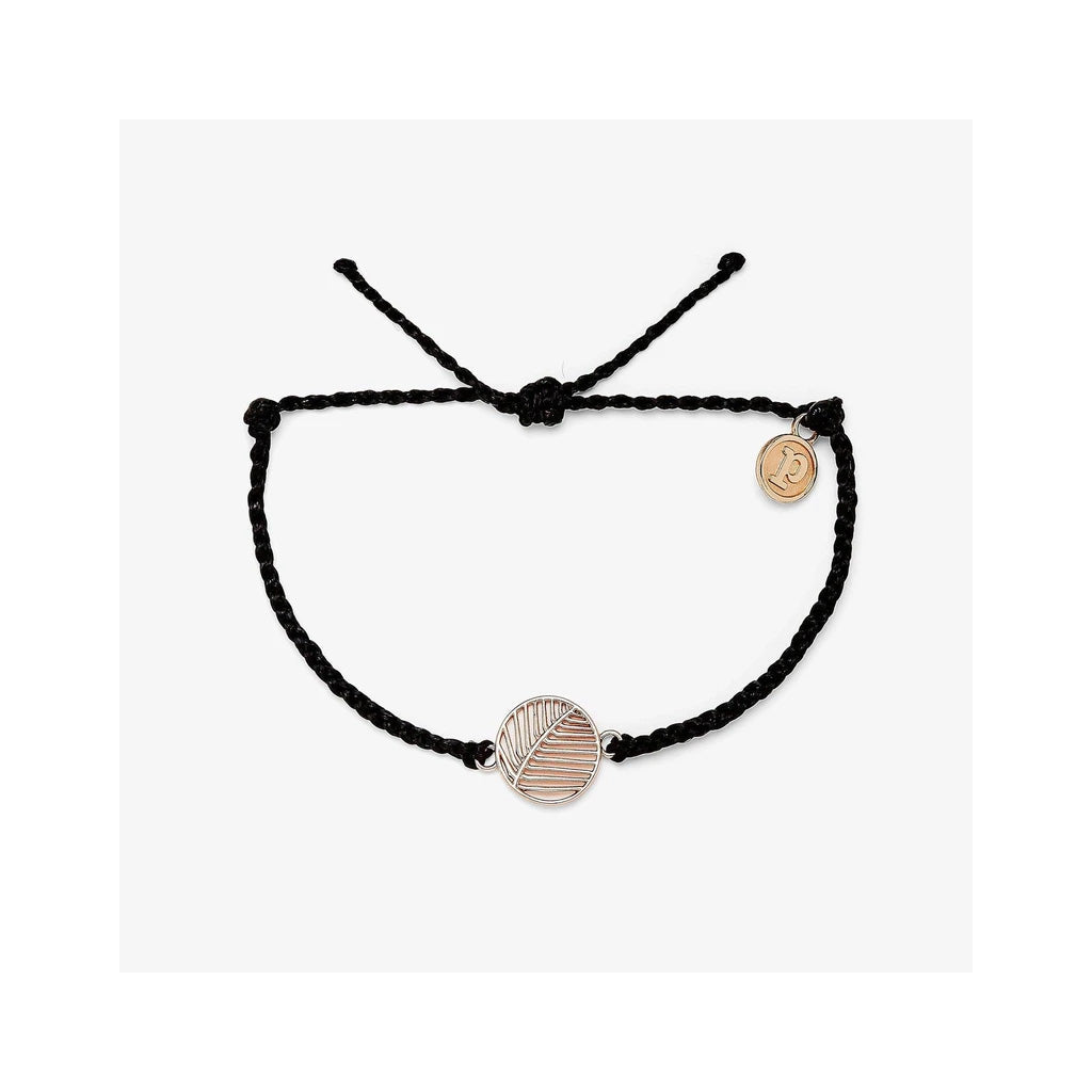 Pura Vida Rose Gold Havana Bracelet BLACK