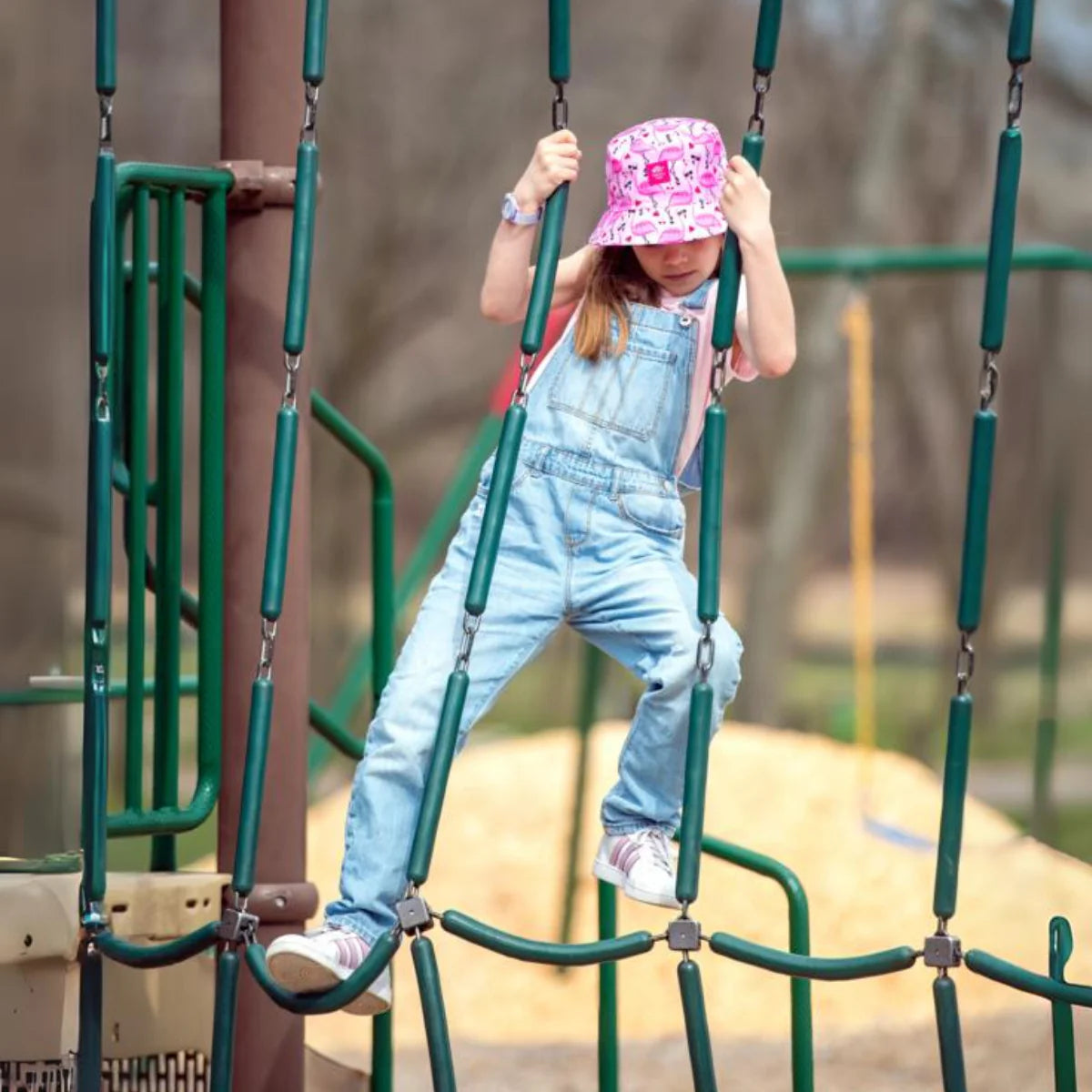 Turtle Fur Kids Wild Thing Bucket Hat FLAMINGO LINGO
