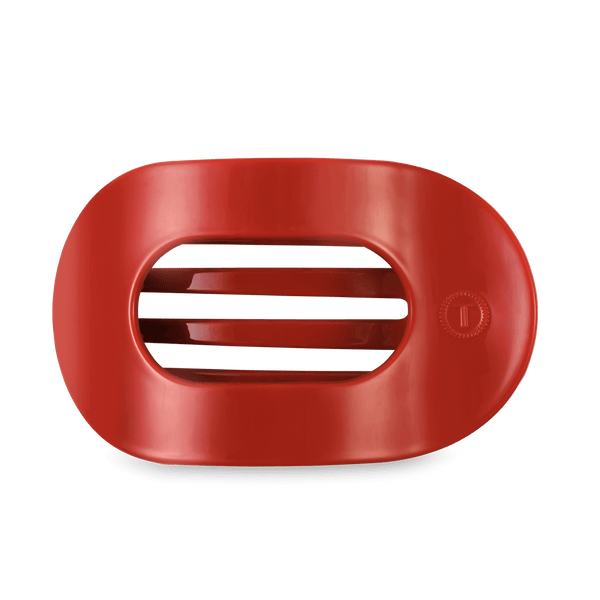 Teleties Large Flat Round Clip RED CARPET READY
