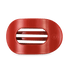 Teleties Large Flat Round Clip RED CARPET READY