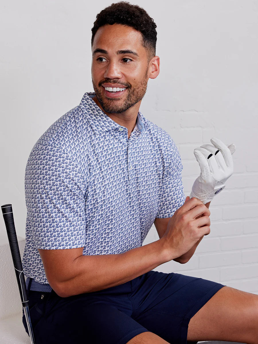 Tasc M Cloud Polo SHUCK IT NAVY