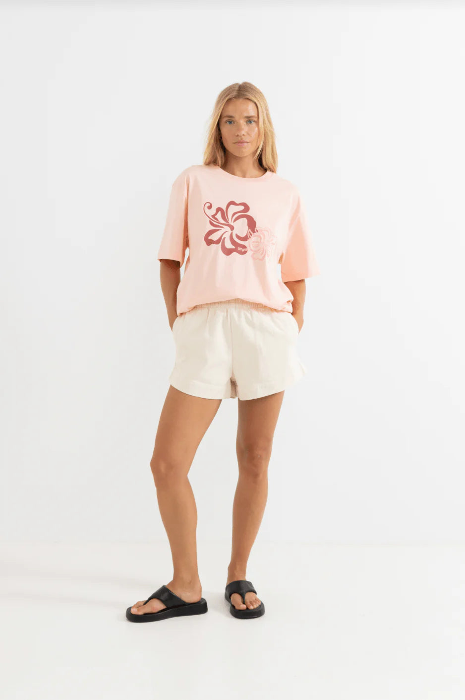 Rhythm W Cord Sundown Everyday Short WHITE