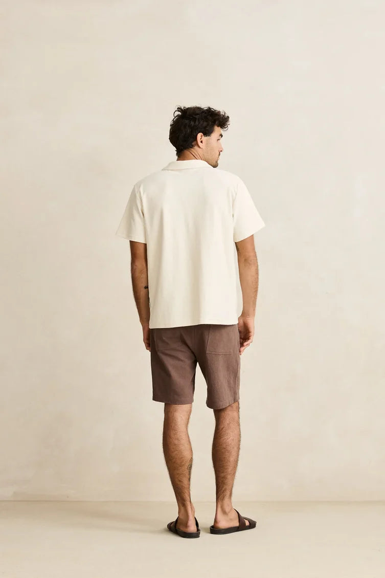 Rhythm M Vintage Terry Polo NATURAL