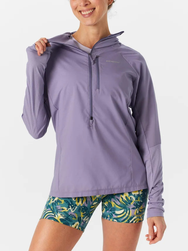 Patagonia W Airshed Pro Pullover CONCRETE PURPLE