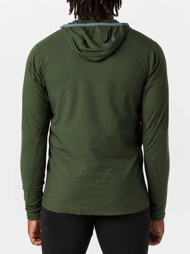 Patagonia M Airshed Pro Pullover PINE NEEDLE GREEN