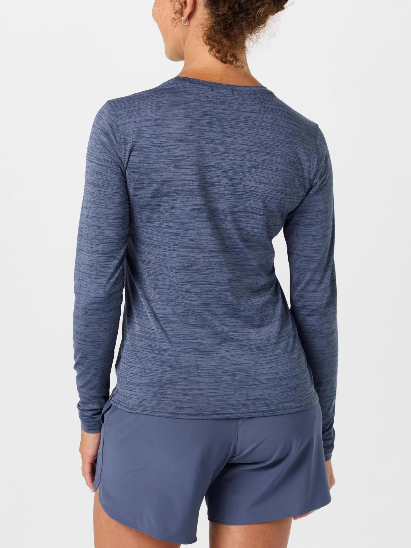 Brooks W Luxe LS HEATHER NIGHTSHADOW