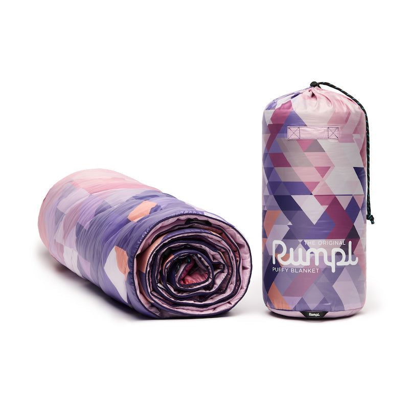 Rumpl Original Puffy Blanket GEO ROSE