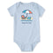 Life is Good Baby Bodysuit Enjoy the Tide GLACIER BLUE