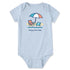 Life is Good Baby Bodysuit Enjoy the Tide GLACIER BLUE