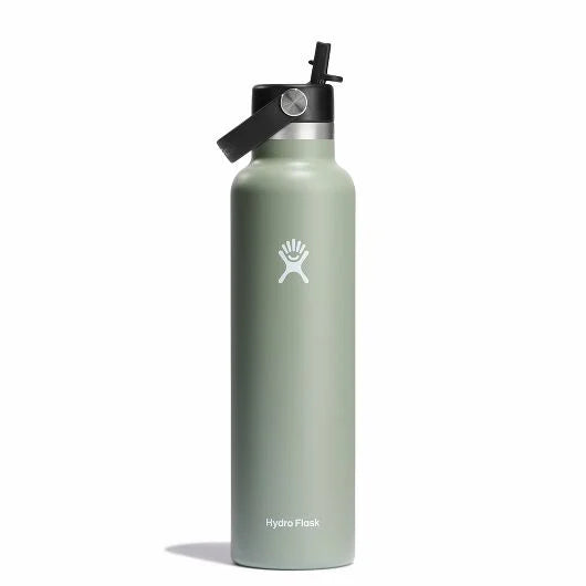 Hydro Flask 24oz Standard Mouth Flex Straw Cap AGAVE