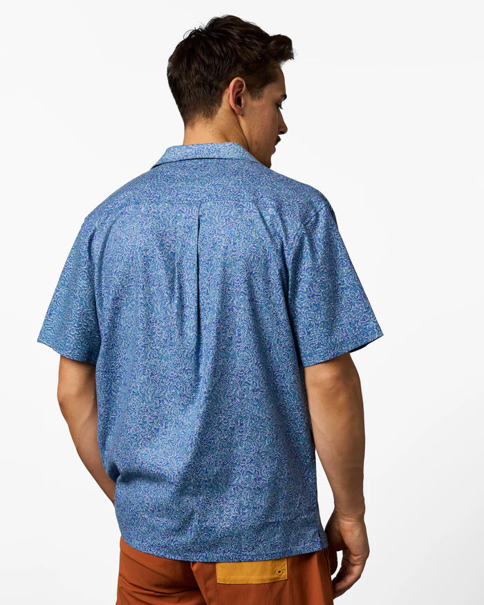 Cotopaxi M SS Afuera Button Up CENOTES AZURE