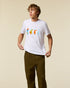 Cotopaxi M SS Cuatro Bitmap Tee WHITE