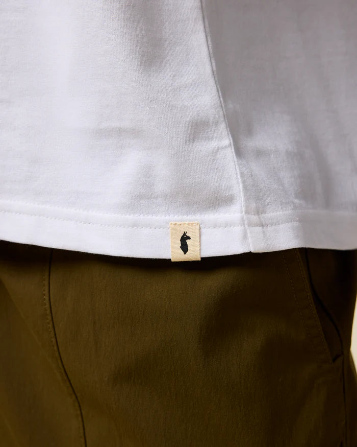 Cotopaxi M SS Cuatro Bitmap Tee WHITE