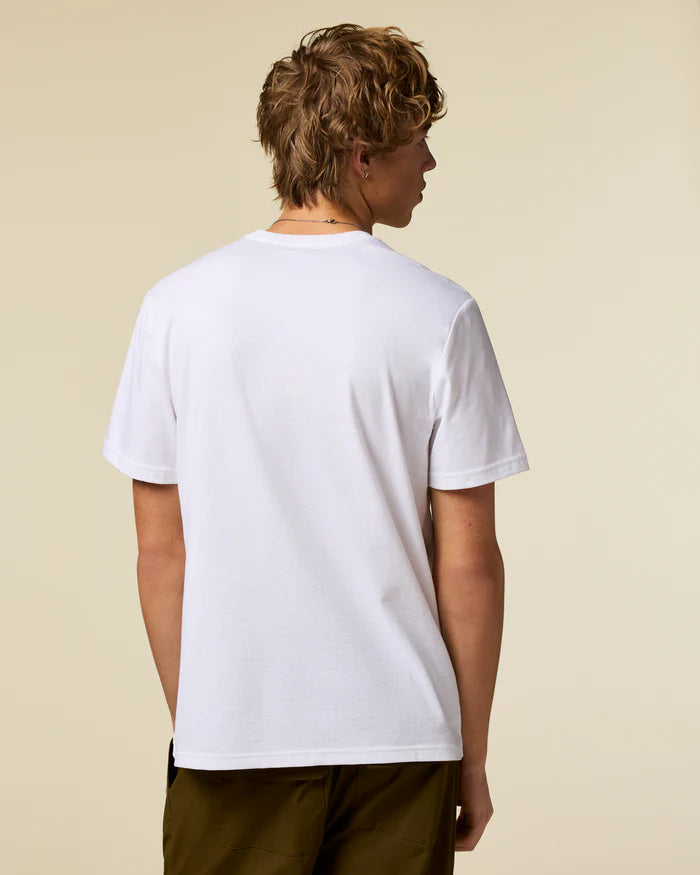 Cotopaxi M SS Cuatro Bitmap Tee WHITE