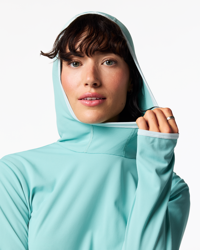 Cotopaxi W Sombra Sun Hoodie TIDE POOL