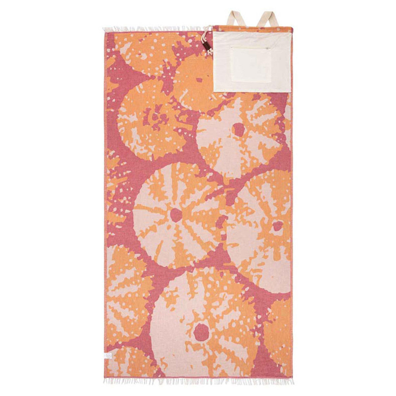 Sand Cloud Kena Beach Towel Bag REG ORANGE