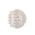 Teleties Large Flat Clip SAND DOLLAR