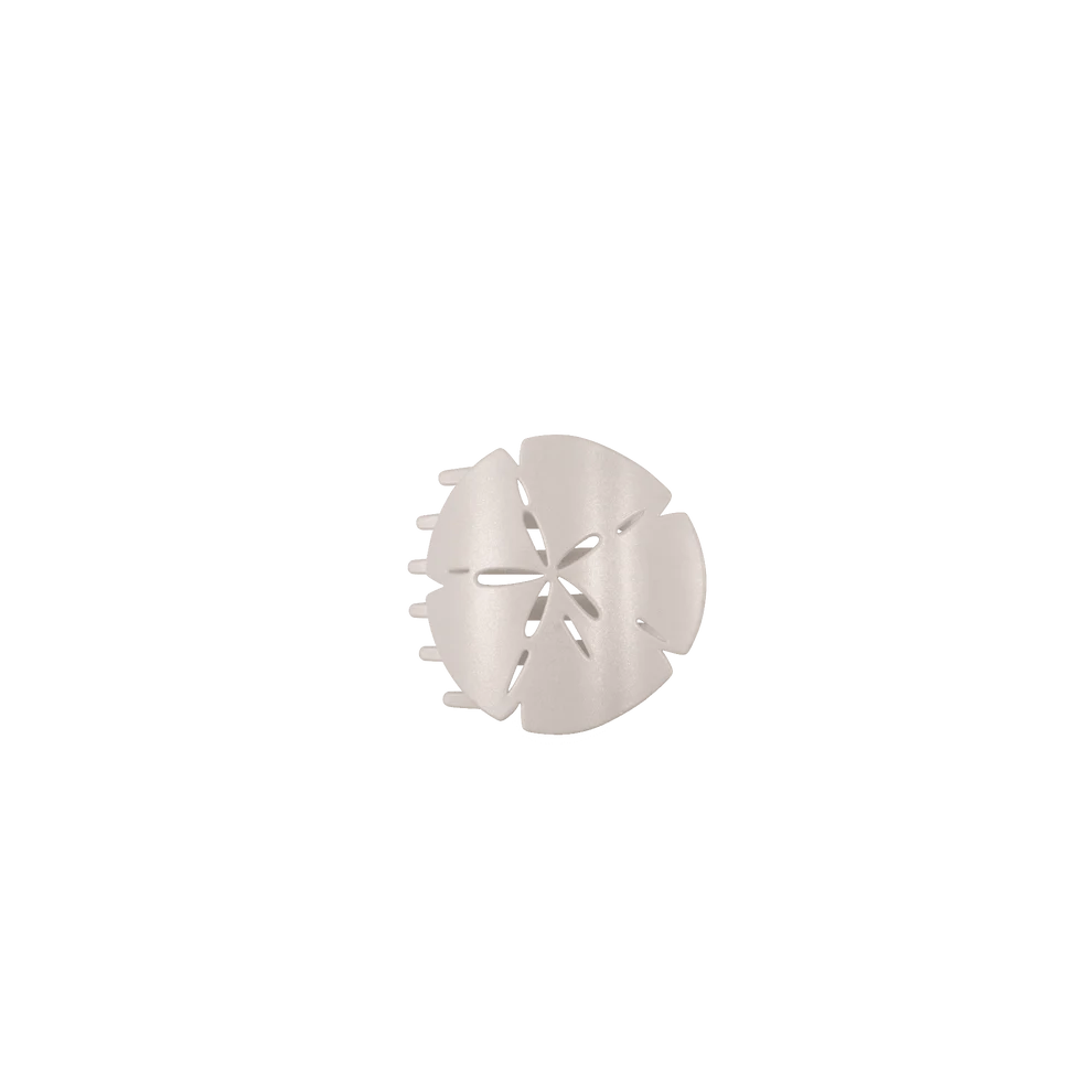 Teleties Tiny Flat Clip SAND DOLLAR
