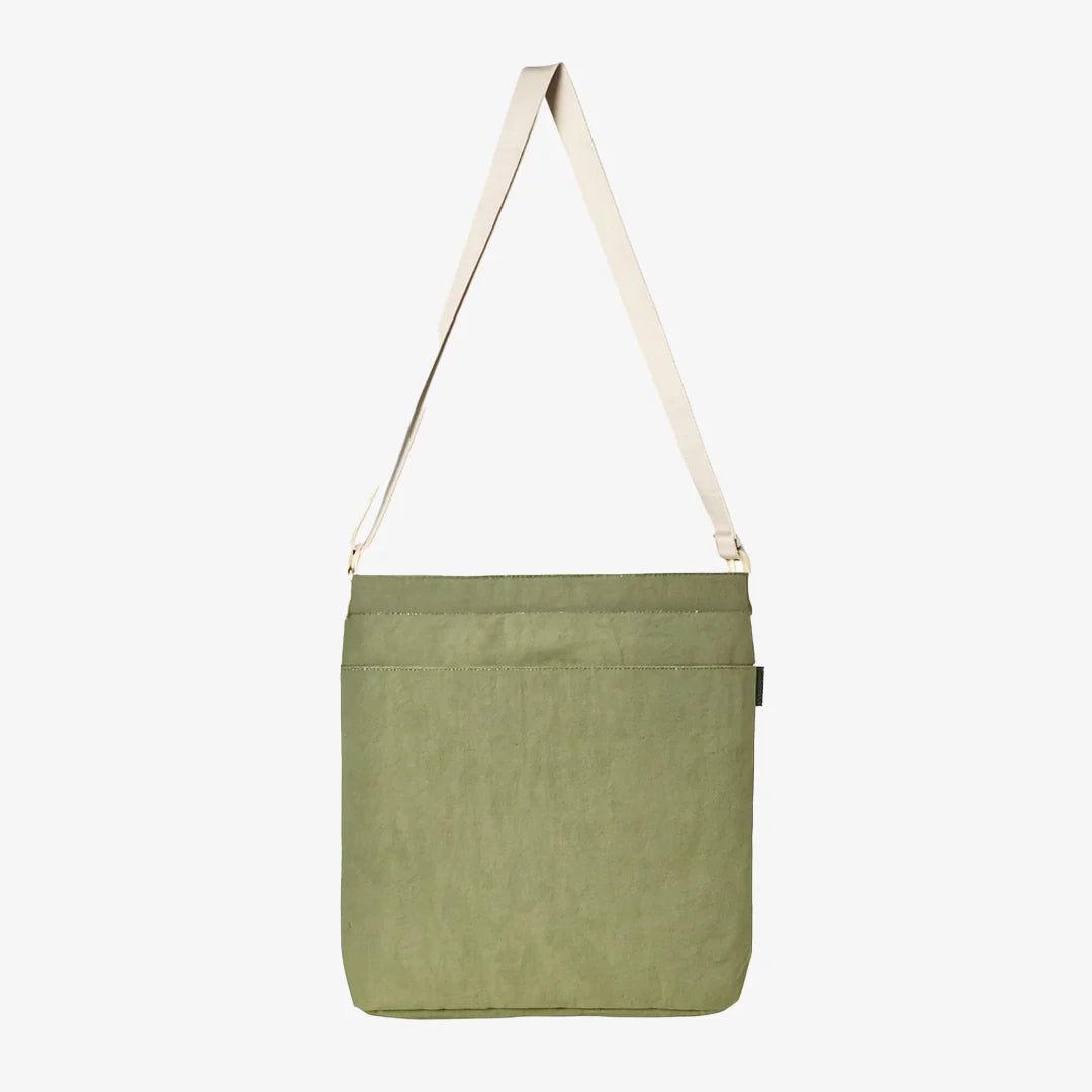 Thread Scout Mini Utility Tote Bag CREAM/GREEN