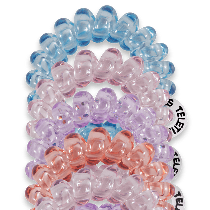 Teleties Tiny 5-Pack SEA GLASS