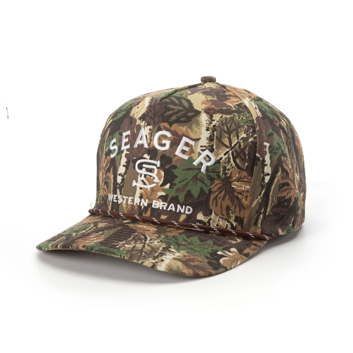 Seager Branded Snapback REAL CAMO