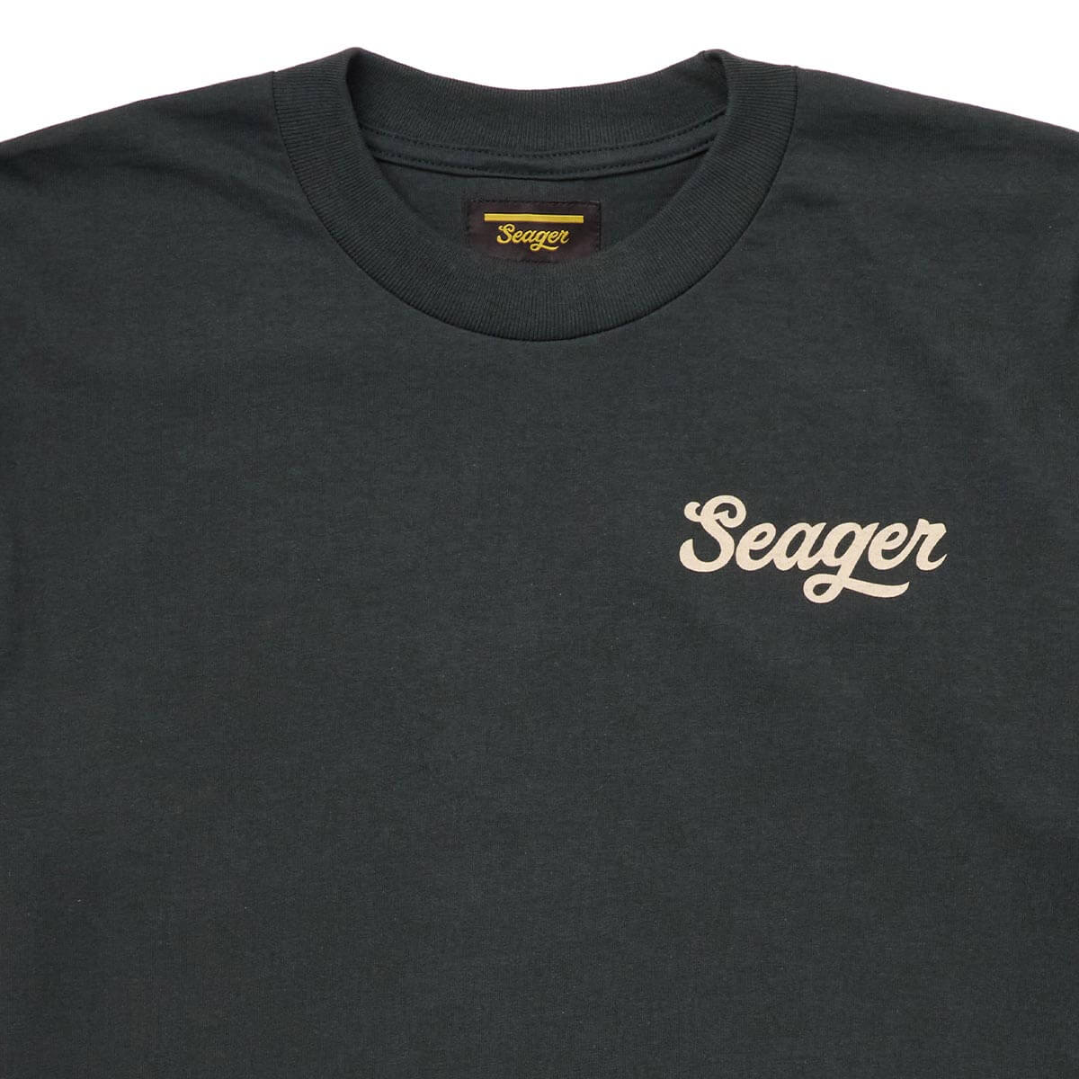 Seager M SS Russ Fill Tee BLACK